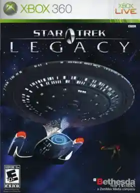 Star Trek Legacy (USA) box cover front